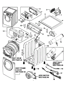 Main Assy parts for Samsung Dryer DV2C6BGW/XAA-00 from AppliancePartsPros.com