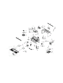Main Assy parts for Samsung Microwave ME17H703SHS/AA-01 from AppliancePartsPros.com