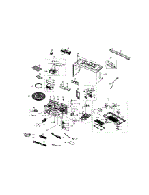 Main Assy parts for Samsung Microwave ME21H9900AS/AA-00 from AppliancePartsPros.com