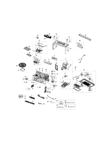 Main Assy parts for Samsung Microwave ME21H9900AS/AA-01 from AppliancePartsPros.com