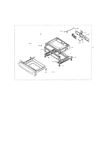 Drawer parts for Samsung Range NX58M5600SB/AA-00 from AppliancePartsPros.com