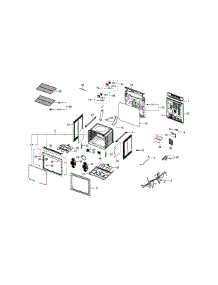 Main Assy parts for Samsung Range NE595R1ABSR/AA-03 from AppliancePartsPros.com