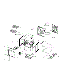 Main Assy parts for Samsung Range NE594R0ABSR/AA-00 from AppliancePartsPros.com