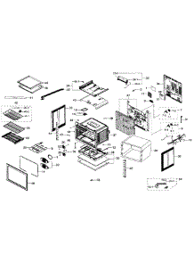 Main Assy parts for Samsung Range NE58F9710WS/AA-02 from AppliancePartsPros.com