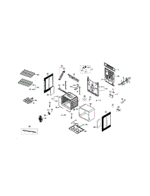 Main Asy parts for Samsung Range NE59M4320SB/AA-00 from AppliancePartsPros.com