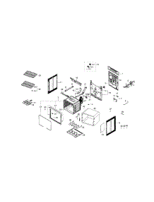 Main Assy parts for Samsung Range NE59J7630SW/AA-00 from AppliancePartsPros.com