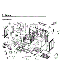 Main Asy parts for Samsung Range NX58J7750SS/AA-01 from AppliancePartsPros.com