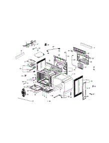 Main Assy parts for Samsung Range NX583G0VBBB/AA-02 from AppliancePartsPros.com