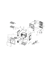 Main Assy parts for Samsung Range NE597R0ABSR/AA-02 from AppliancePartsPros.com
