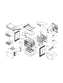 Main Asy parts for Samsung Range NE58F9500SS/AA-02 from AppliancePartsPros.com