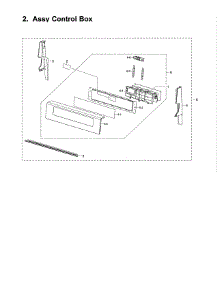 Control Box parts for Samsung Range NX58M6630SS/AA-00 from AppliancePartsPros.com