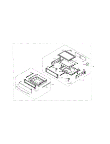 Drawe parts for Samsung Range NE59J7850WS/AA-00 from AppliancePartsPros.com