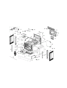 Main Assy parts for Samsung Range NX58F5700WS/AA-03 from AppliancePartsPros.com
