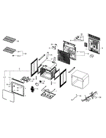 Main Assy parts for Samsung Range NE594R0ABBB/AA-01 from AppliancePartsPros.com
