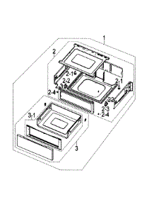Drawer Assy parts for Samsung Range FCQ321HTUB/XAA-00 from AppliancePartsPros.com