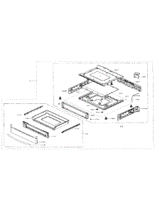 Drawer Assy parts for Samsung Range NE58H9950WS/AA-02 from AppliancePartsPros.com