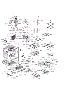 Fridge parts for Samsung Refrigerator RF28HFEDBWW/AA-05 from AppliancePartsPros.com