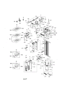 Freezer parts for Samsung Refrigerator RS263BBWP/XAA-00 from AppliancePartsPros.com