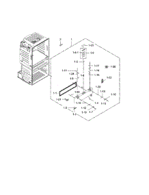 Flexzone Door parts for Samsung Refrigerator RF28HMEDBSG/AA-01 from AppliancePartsPros.com