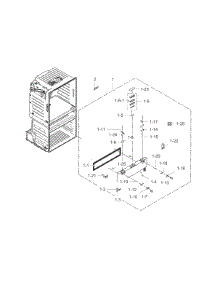 Flexzone parts for Samsung Refrigerator RF28HMELBSR/AA-06 from AppliancePartsPros.com