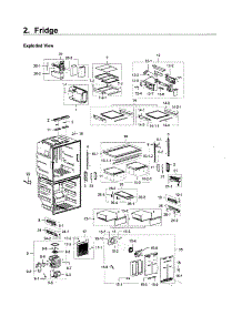 Fridge parts for Samsung Refrigerator RF28K9070SR/AA-01 from AppliancePartsPros.com