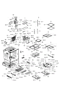 Fridge parts for Samsung Refrigerator RF28HFEDTWW/AA-06 from AppliancePartsPros.com