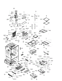 Fridge parts for Samsung Refrigerator RF28HFEDBSR/AA-04 from AppliancePartsPros.com