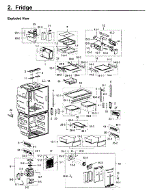 Fridge parts for Samsung Refrigerator RF28K9380SR/AA-01 from AppliancePartsPros.com