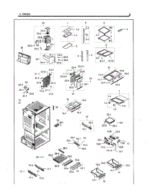 Fridge parts for Samsung Refrigerator RF28HFEDBSG/AA-00 from AppliancePartsPros.com