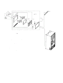 Freezer Door parts for Samsung Refrigerator RF28NHEDBSG/AA-00 from AppliancePartsPros.com