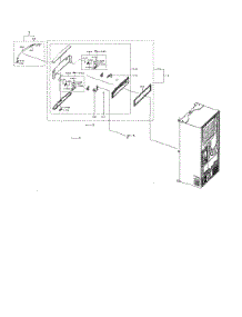 Mid Door parts for Samsung Refrigerator RF28NHEDBSG/AA-00 from AppliancePartsPros.com