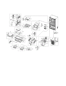 Fridge parts for Samsung Refrigerator RF28NHEDBSG/AA-00 from AppliancePartsPros.com
