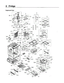 Fridge parts for Samsung Refrigerator RF28HFEDBWW/AA-10 from AppliancePartsPros.com