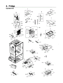 Fridge parts for Samsung Refrigerator RF26J7500BC/AA-02 from AppliancePartsPros.com