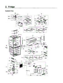 Fridge parts for Samsung Refrigerator RF28K9070SR/AA-02 from AppliancePartsPros.com