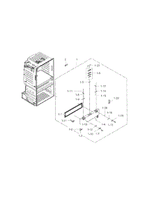 Flexzone parts for Samsung Refrigerator RF28HMELBSR/AA-01 from AppliancePartsPros.com