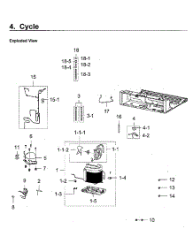 Cycle parts for Samsung Refrigerator RF28K9380SG/AA-02 from AppliancePartsPros.com