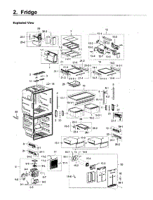 Fridge parts for Samsung Refrigerator RF28K9380SG/AA-02 from AppliancePartsPros.com