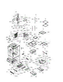 Fridge parts for Samsung Refrigerator RF28HFEDBBC/AA-05 from AppliancePartsPros.com