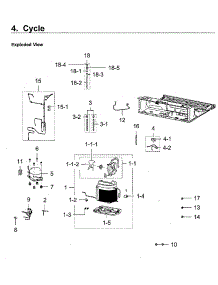 Compressor parts for Samsung Refrigerator RF28M9580SG/AA-00 from AppliancePartsPros.com