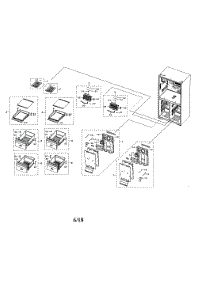 Freezer parts for Samsung Refrigerator RF28N9780SG/AA-00 from AppliancePartsPros.com