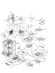 Fridge parts for Samsung Refrigerator RF28HFEDTBC/AA-04 from AppliancePartsPros.com