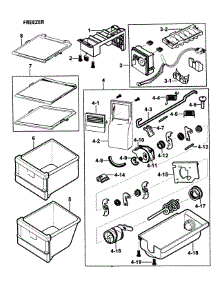 Ice Maker parts for Samsung Refrigerator RS2578SH/XAA-00 from AppliancePartsPros.com
