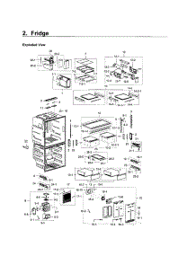 Fridge parts for Samsung Refrigerator RF28K9070SG/AA-01 from AppliancePartsPros.com