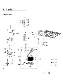 Compressor parts for Samsung Refrigerator RF28K9070SG/AA-01 from AppliancePartsPros.com