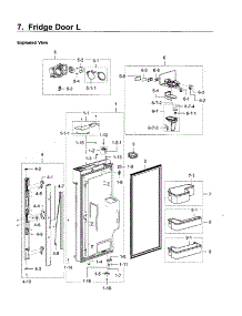 Fridge Door R parts for Samsung Refrigerator RF28K9580SG/AA-02 from AppliancePartsPros.com