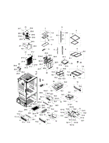 Refrigerator parts for Samsung Refrigerator RF28HDEDBSR/AA-03 from AppliancePartsPros.com