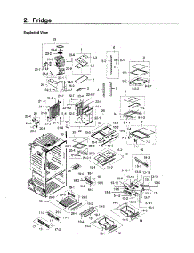 Fridge parts for Samsung Refrigerator RF28HFEDBWW/AA-08 from AppliancePartsPros.com