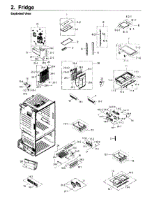 Fridge parts for Samsung Refrigerator RF26J7500WW/AA-03 from AppliancePartsPros.com