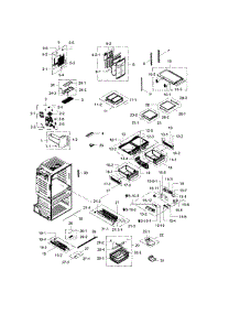 Refrigerator parts for Samsung Refrigerator RF28HMEDBSR/AA-04 from AppliancePartsPros.com